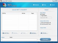 Nemo PDF to Word screenshot